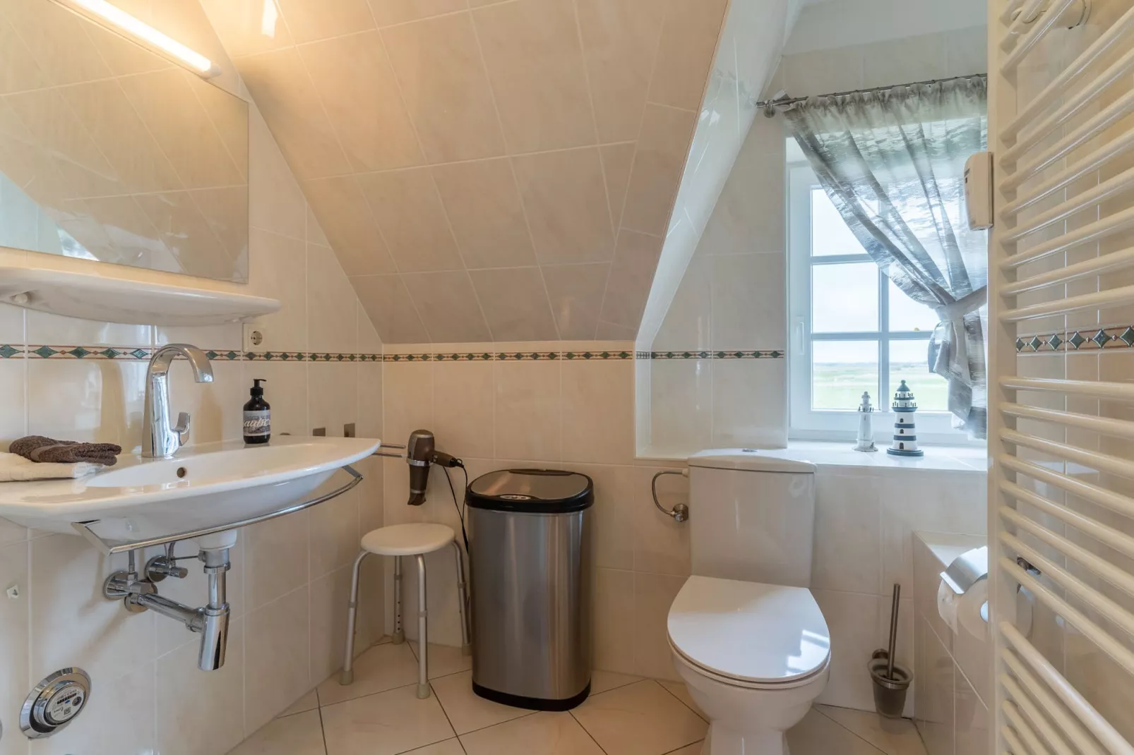 Ferienwohnung Langeneß - Badkamer