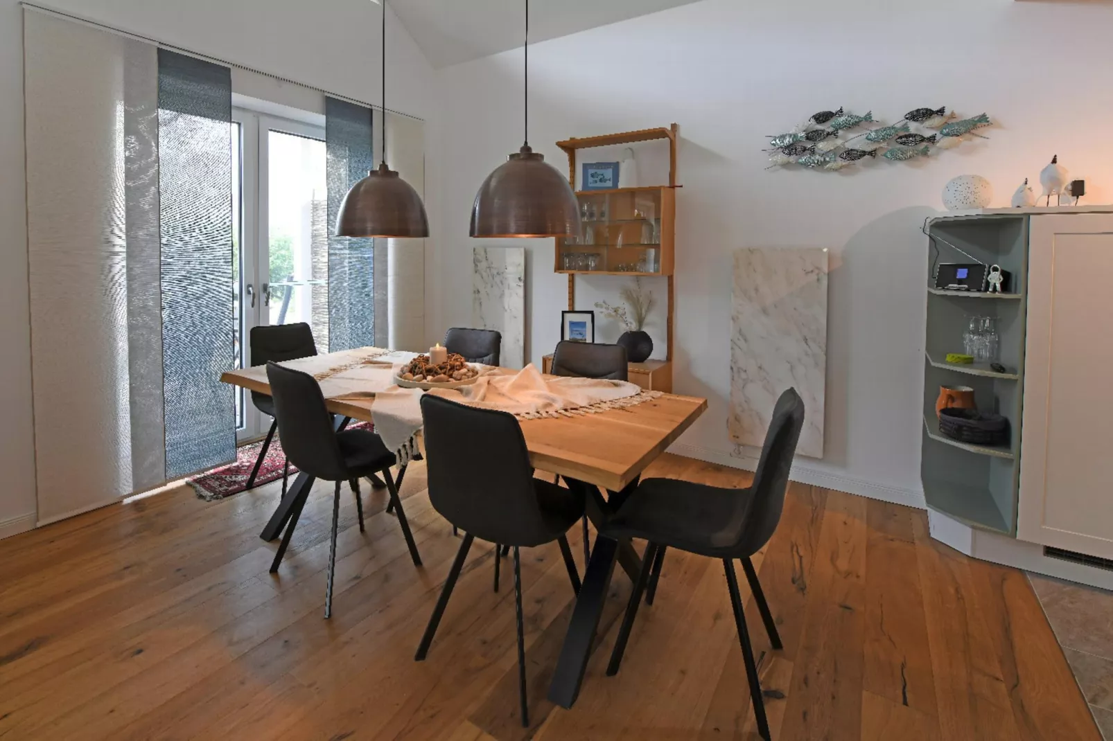 Schlagsdorf Familienbungalow - Achter de Schmeed-Eetkamer