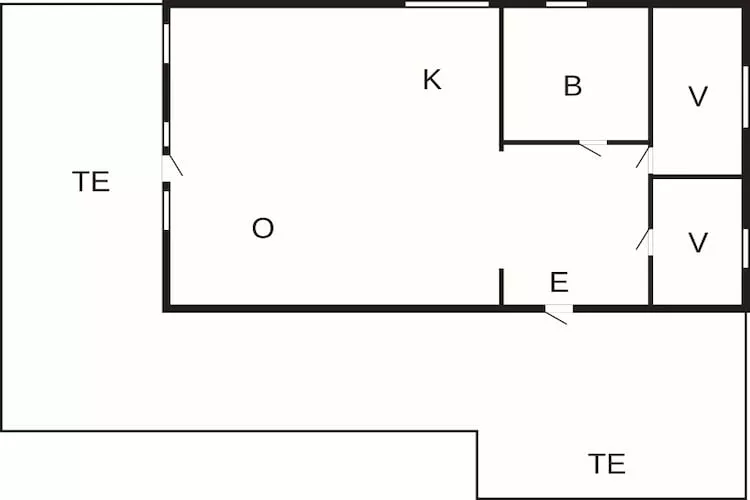 4 Personen vakantie huis in BENGTSFORS - Plattegrond