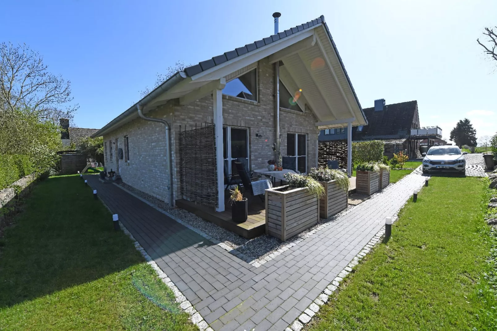 Schlagsdorf Familienbungalow - Achter de Schmeed-Buitenkant zomer