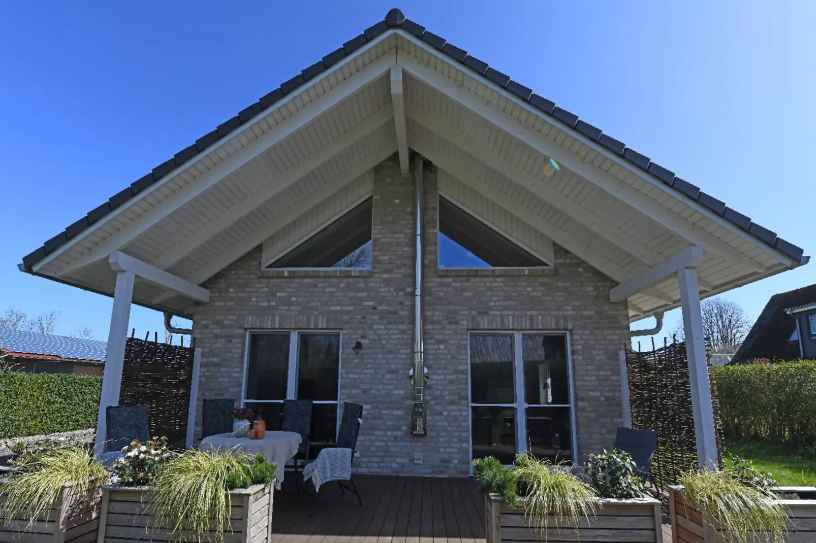 Schlagsdorf Familienbungalow - Achter de Schmeed-Buitenkant zomer