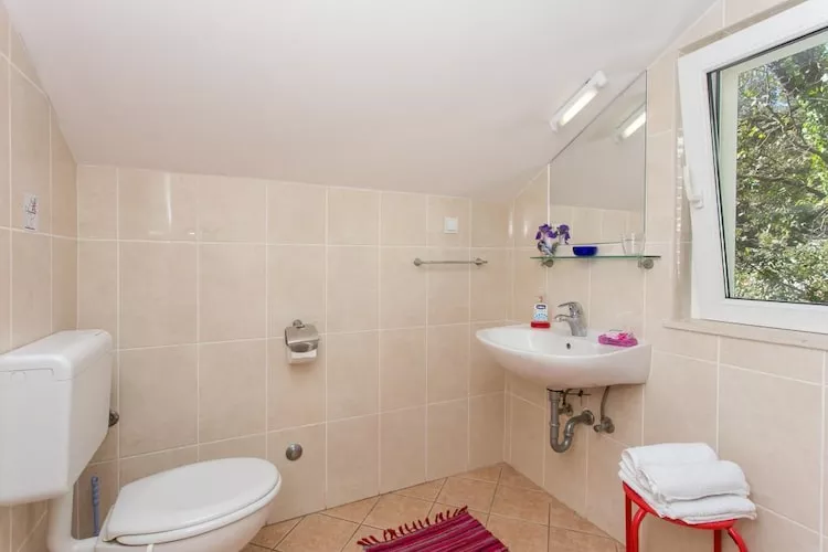 Apartments Tramonto - Studio Apartment with Balcony and Sea View - Badkamer