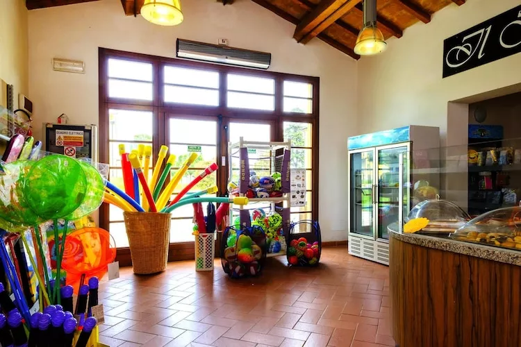 Ferienanlage Poggio all' Agnello Piombino Type Mono balcone -Mono loft connection-Woonkamer