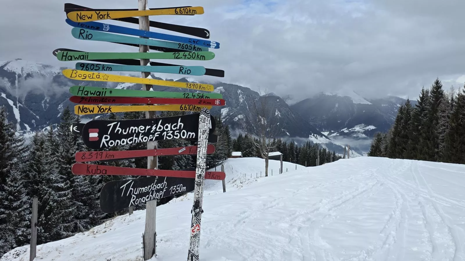 BergbiberHAUS XL - Gebied winter 1km