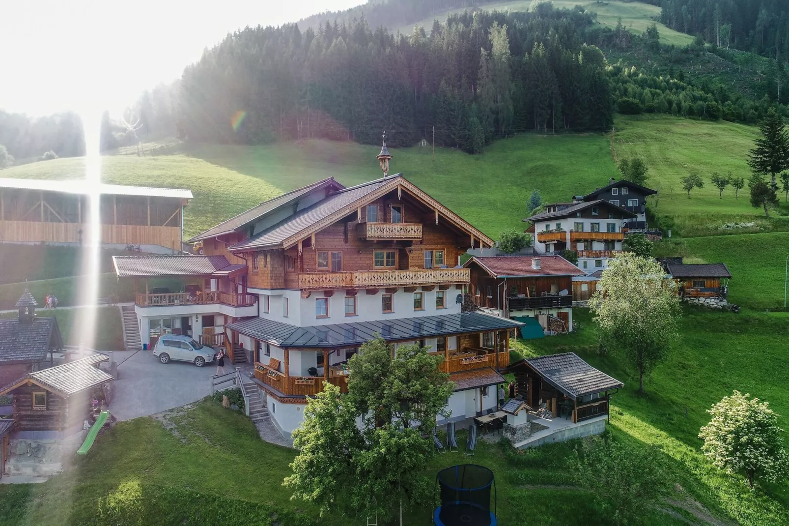 Käferhof Bramberg am Wildkogel - Buitenkant zomer
