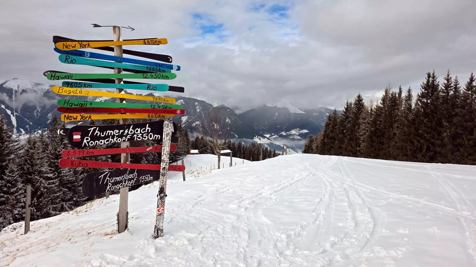 BergbiberHAUS Top B - Gebied winter 1km
