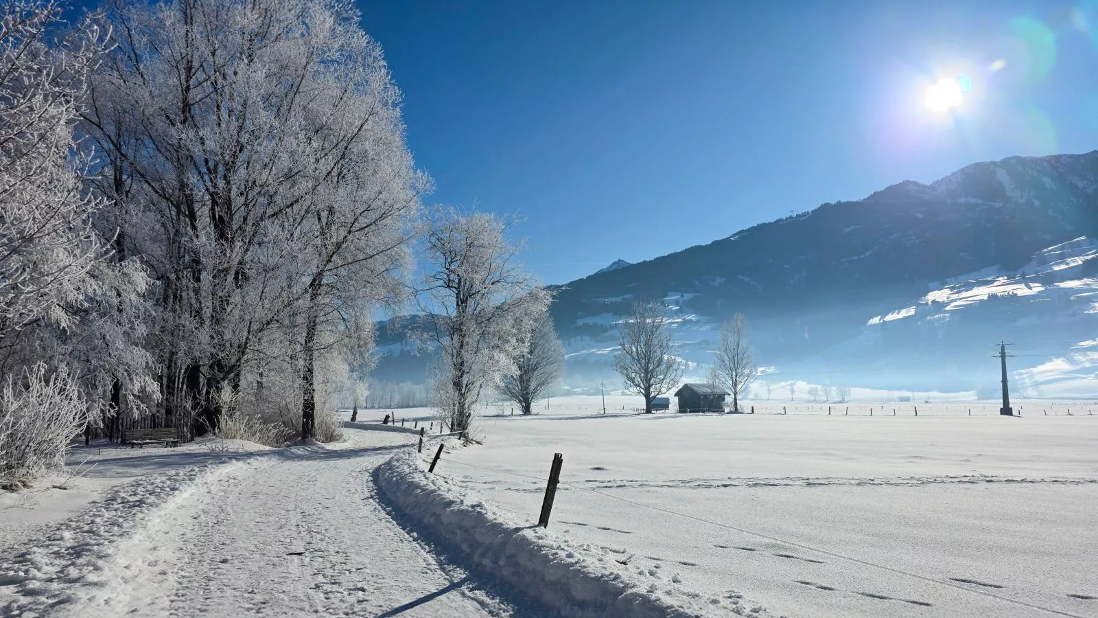 BergbiberHAUS Top A - Gebied winter 1km