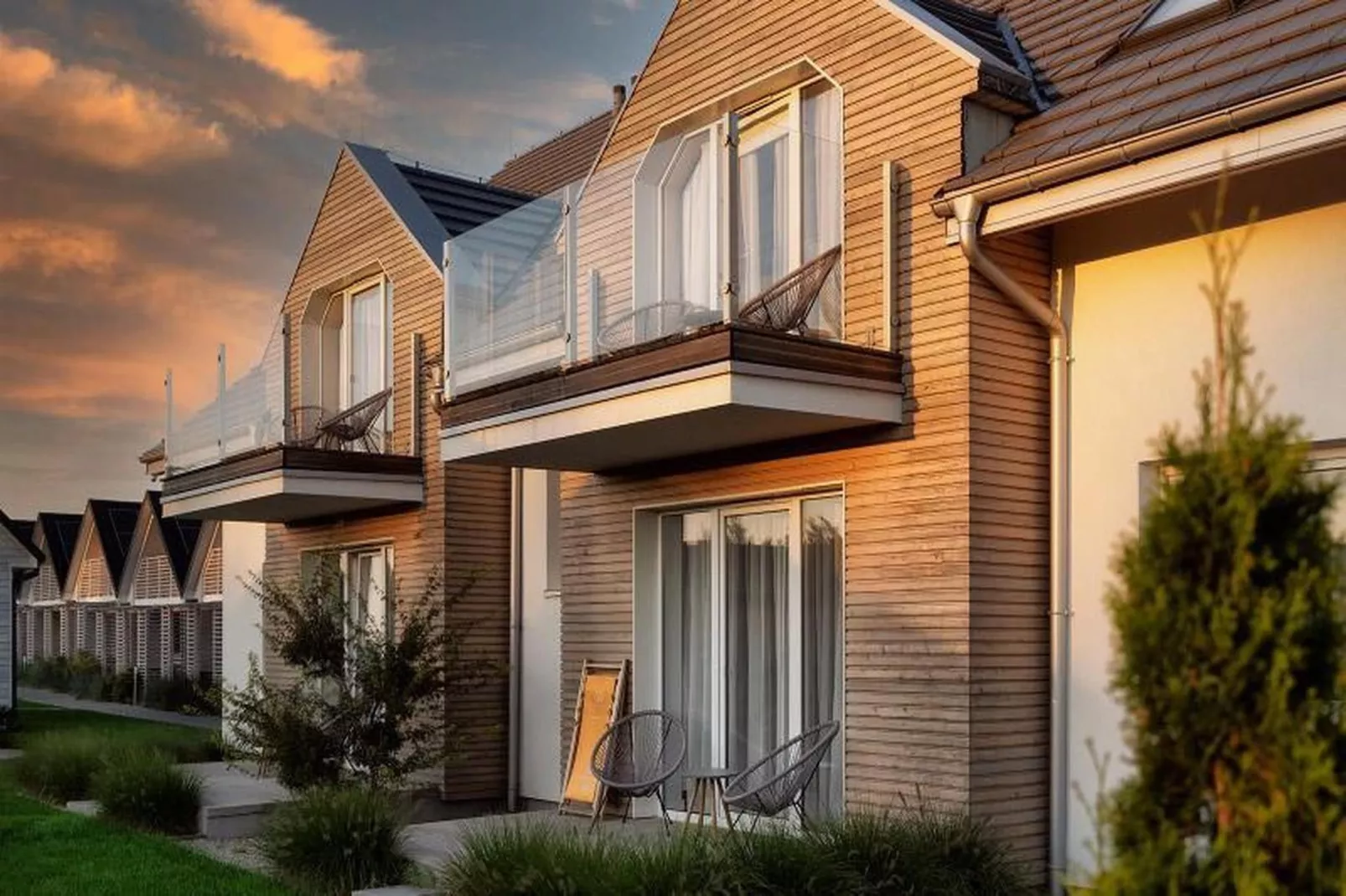 Apartament wakacyjny Sarbinowo - Buitenkant zomer