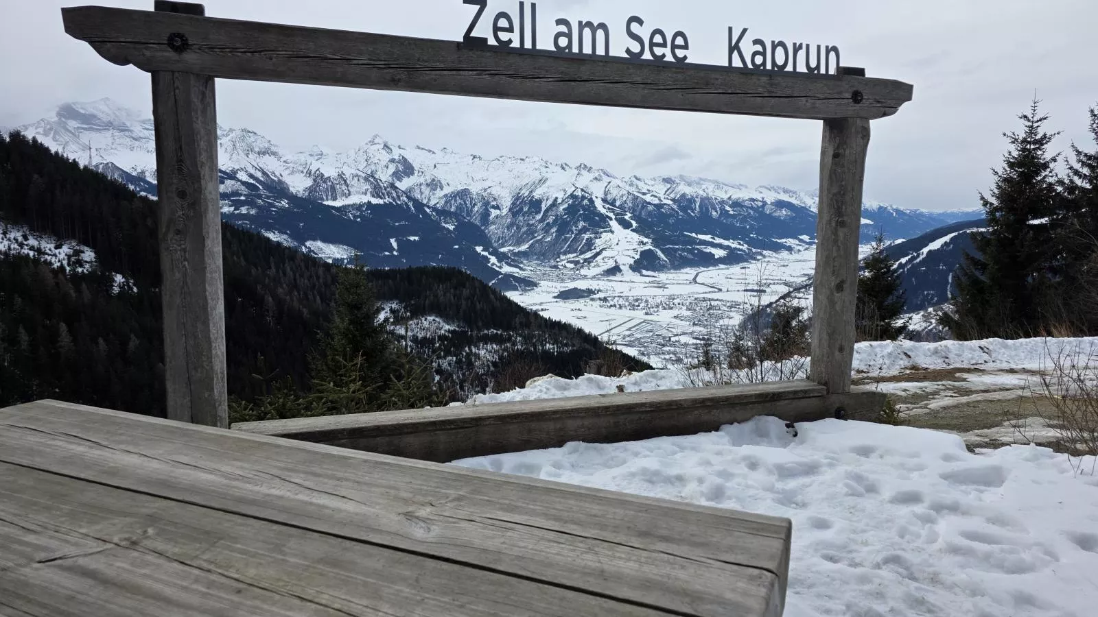 BergbiberHAUS Top A - Gebied winter 1km