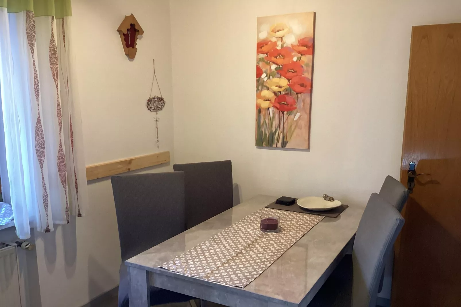 Holiday flats Haus am Wald Zenting-Wohnung für 4 Personen 56 qm - Eetkamer