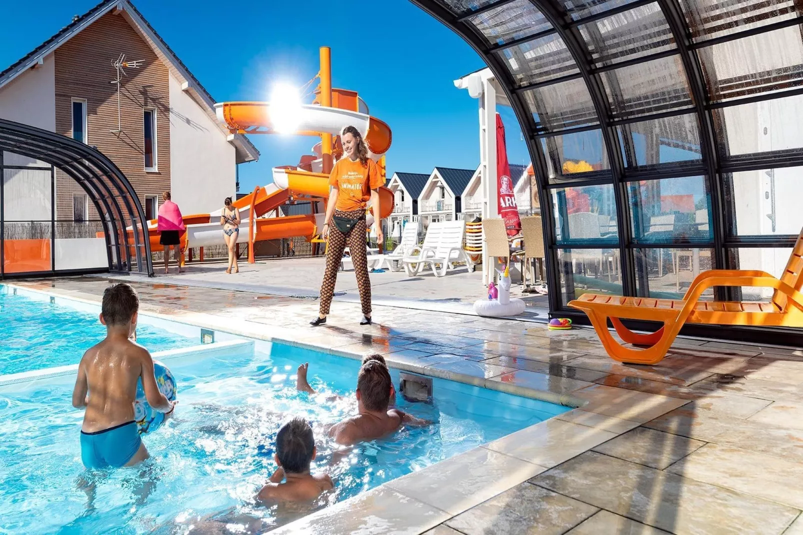 Apartament wakacyjny Sarbinowo - Zwembad