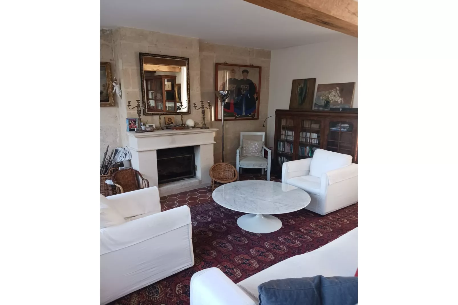 Gîte Saint Amand-Woonkamer