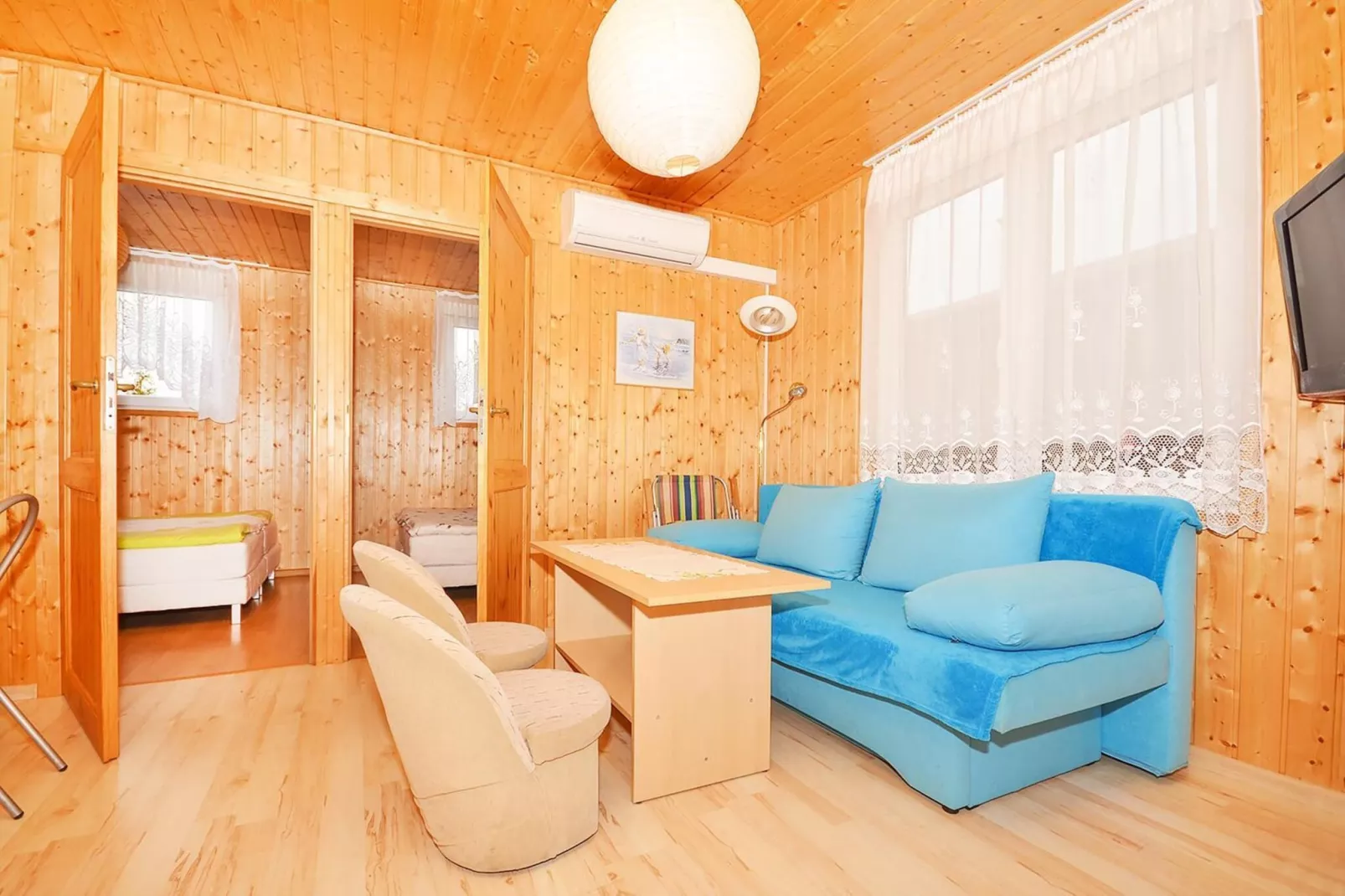 Domki wakacyjne Wicie - Woonkamer