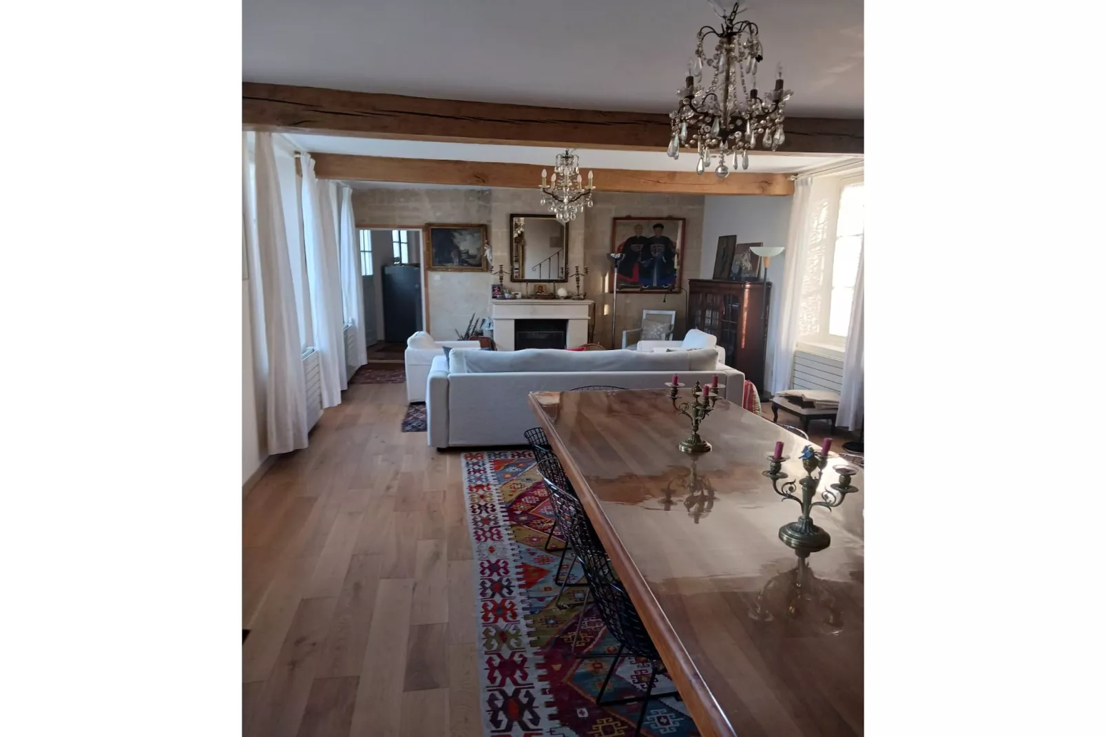 Gîte Saint Amand-Woonkamer