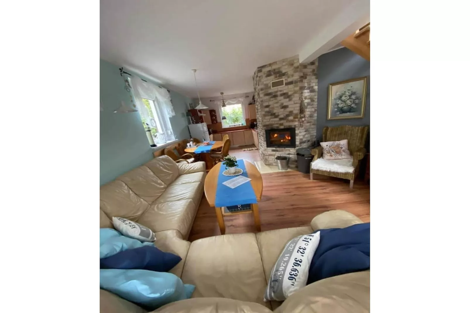 Dom Wypoczynkowy Pawełkowo-Woonkamer