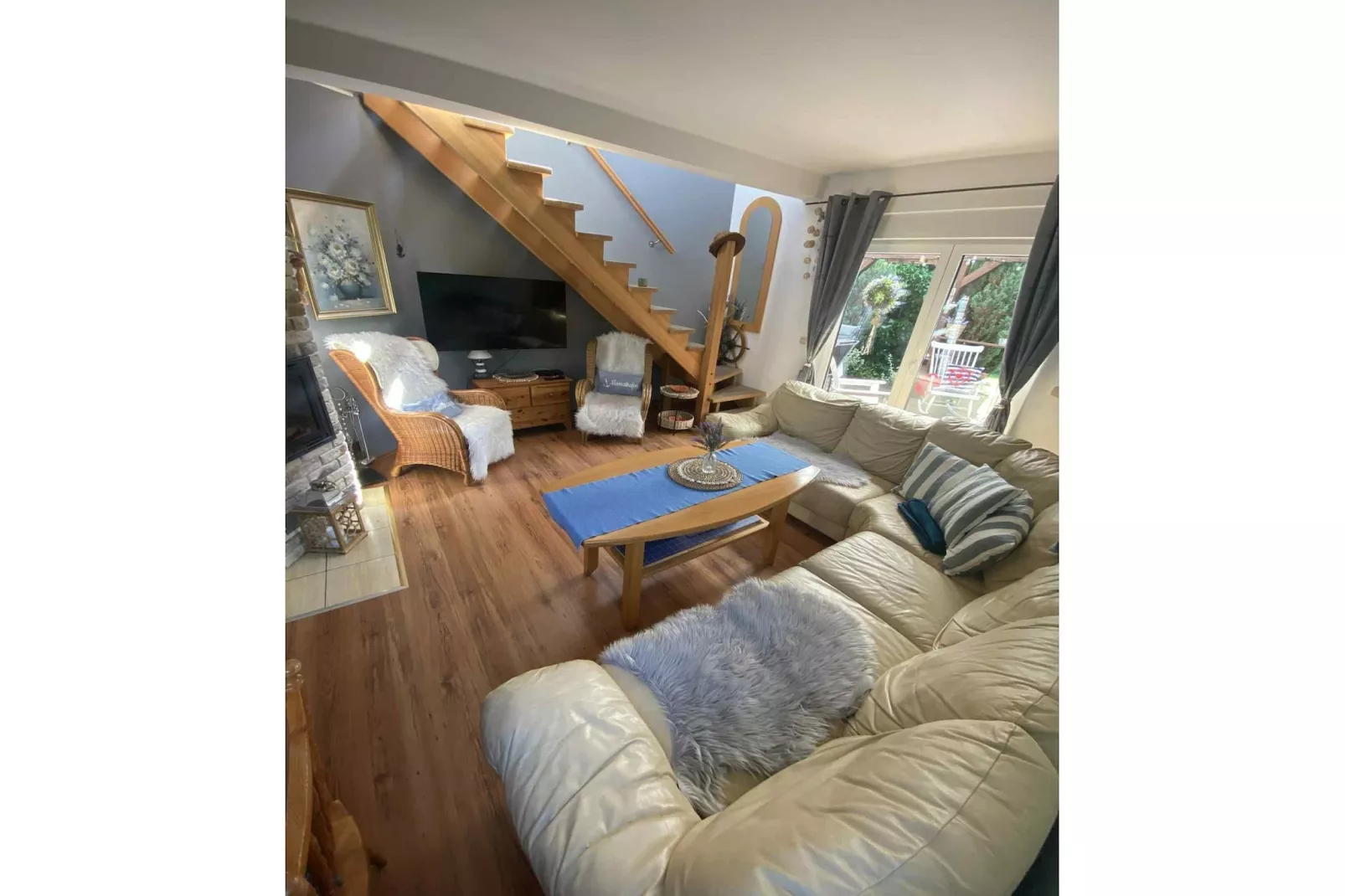 Dom Wypoczynkowy Pawełkowo-Woonkamer