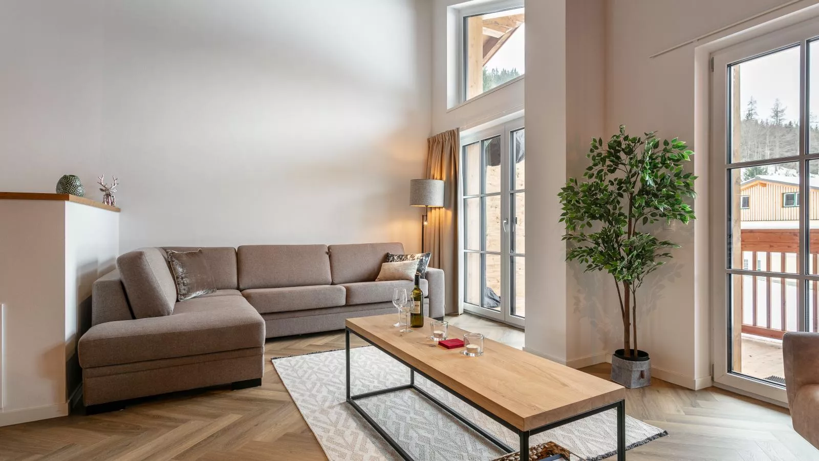 Tauernlodge Amadeiro Im Pongau-Woonkamer