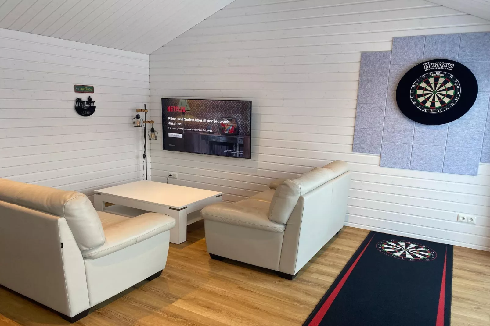 Poolhaus 140 qm - Woonkamer