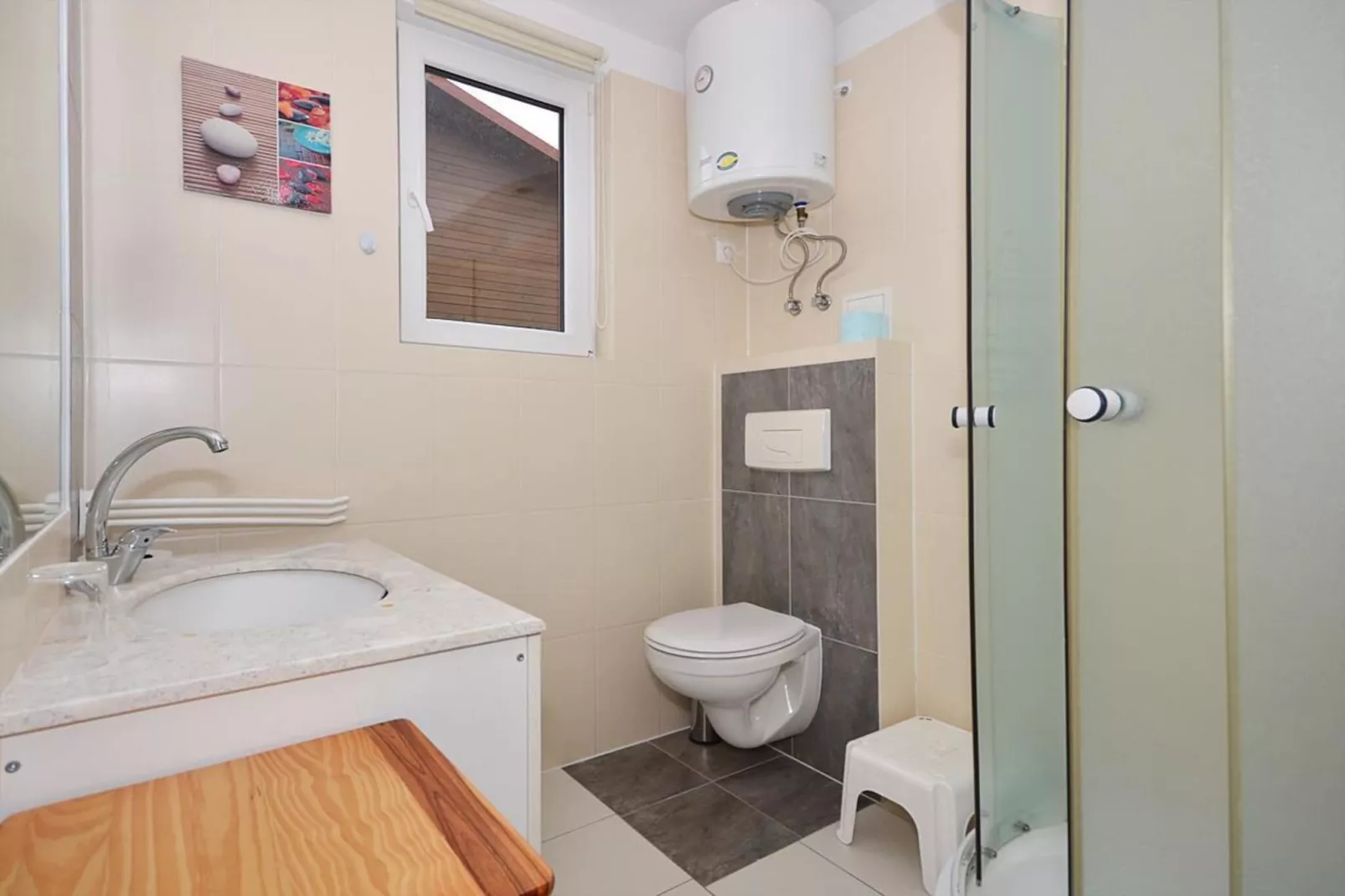 Domki wakacyjne Wicie - Badkamer