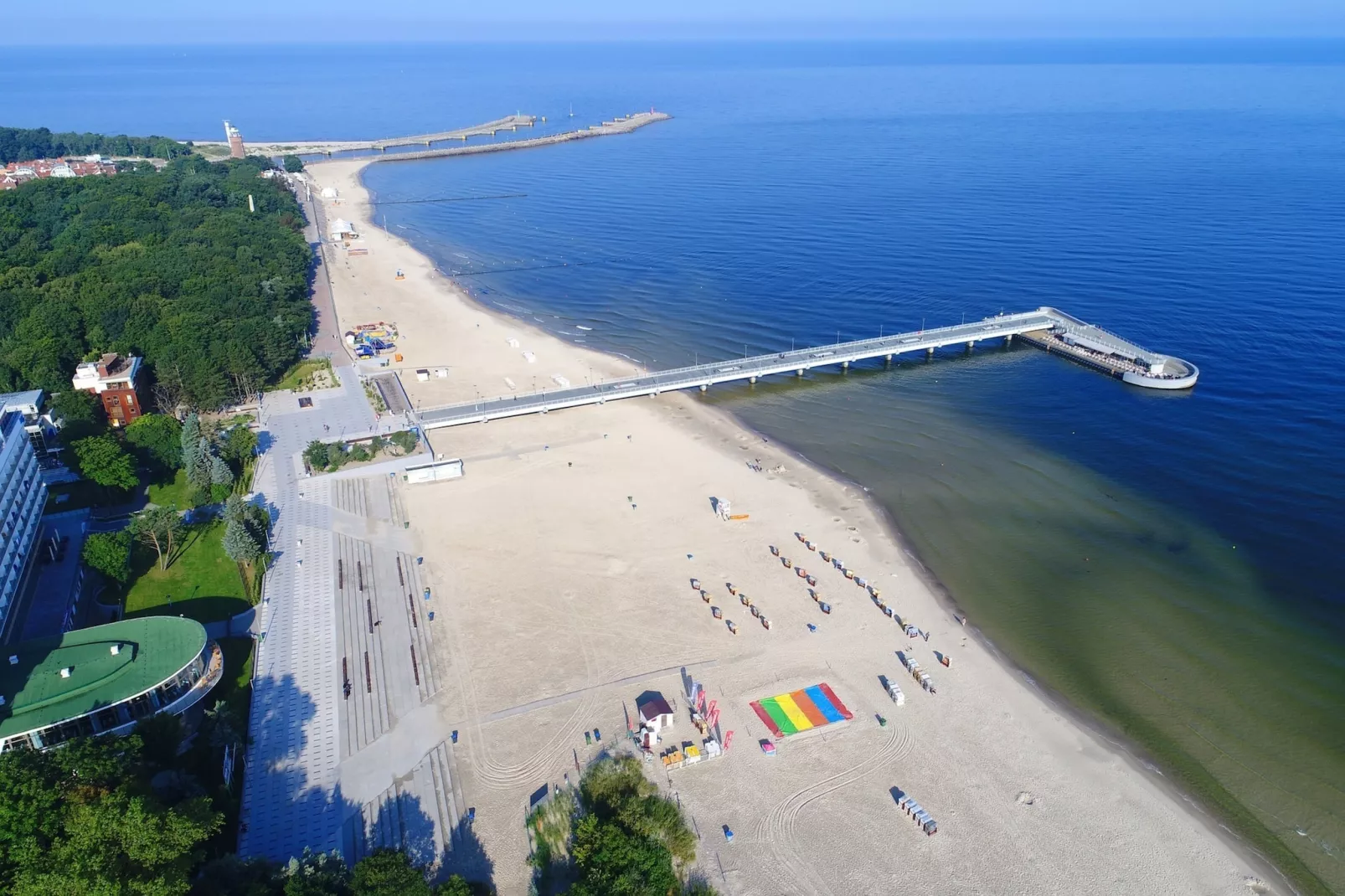 Apartament 4-osobowy Kołobrzeg-Gebieden zomer 5km