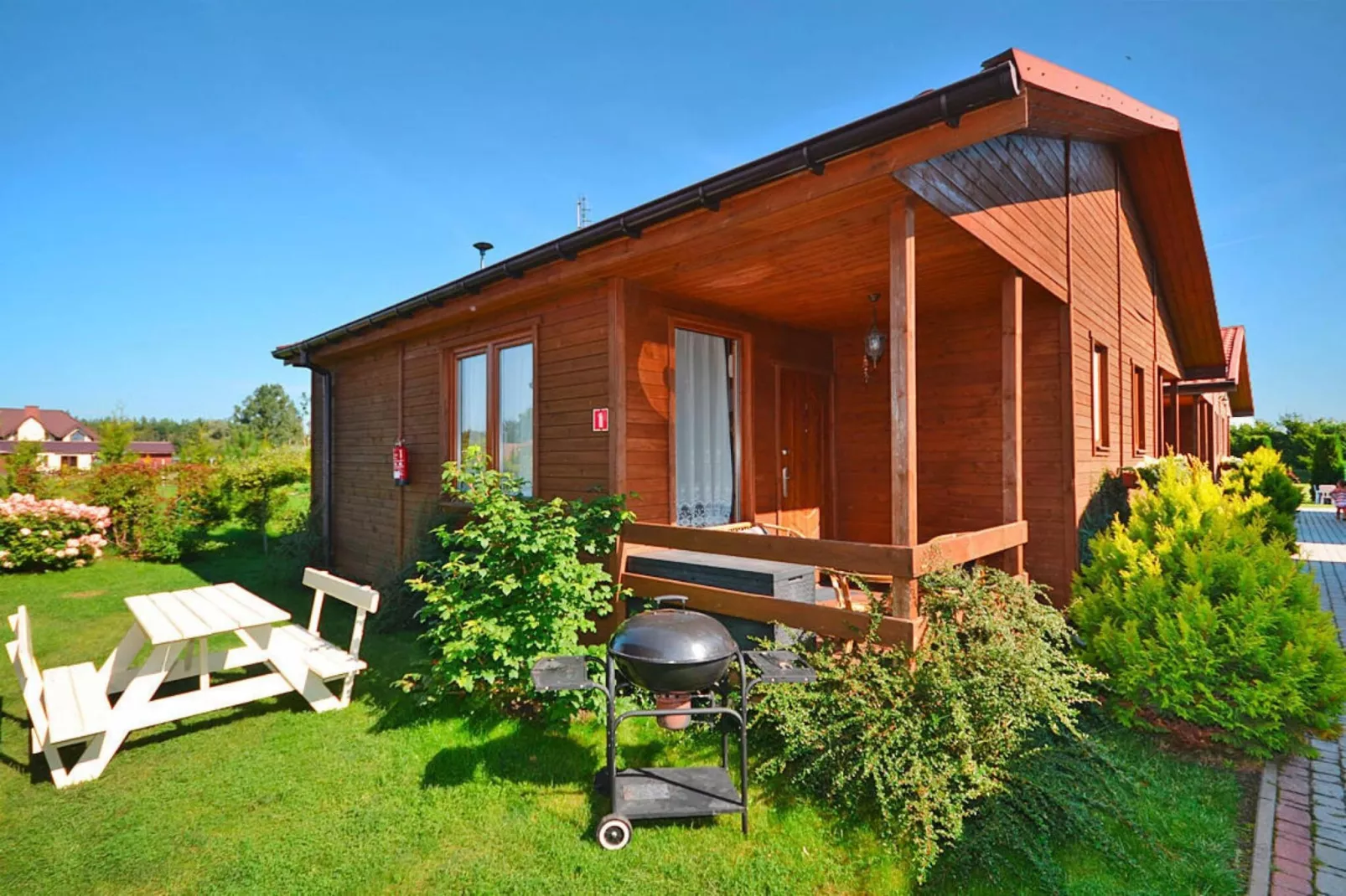 Domki wakacyjne Wicie - Terrasbalkon