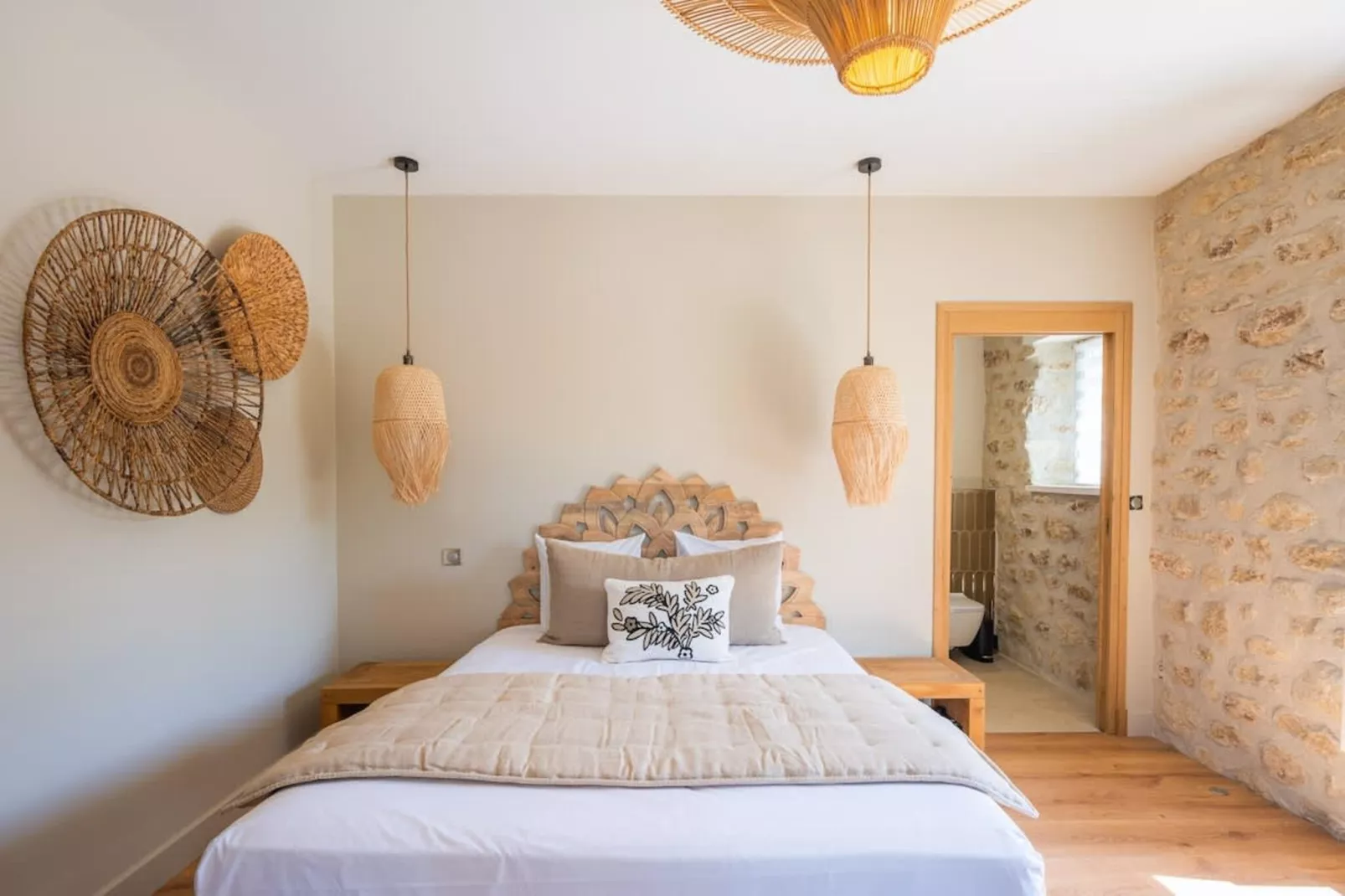 Villa Lou Pantaï  Élégance et Confort au Cœur de Saint-Rémy-de-Provence-Slaapkamer