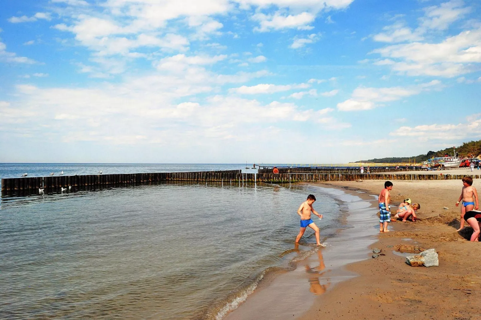 Domki wakacyjne z basenem dla 4 osób Jarosławiec - Image-tags.water view