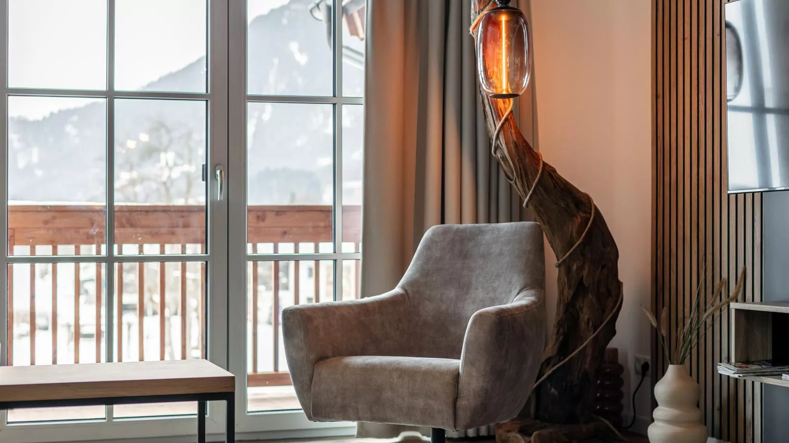 Tauernlodge Amadeiro Im Pongau-Woonkamer