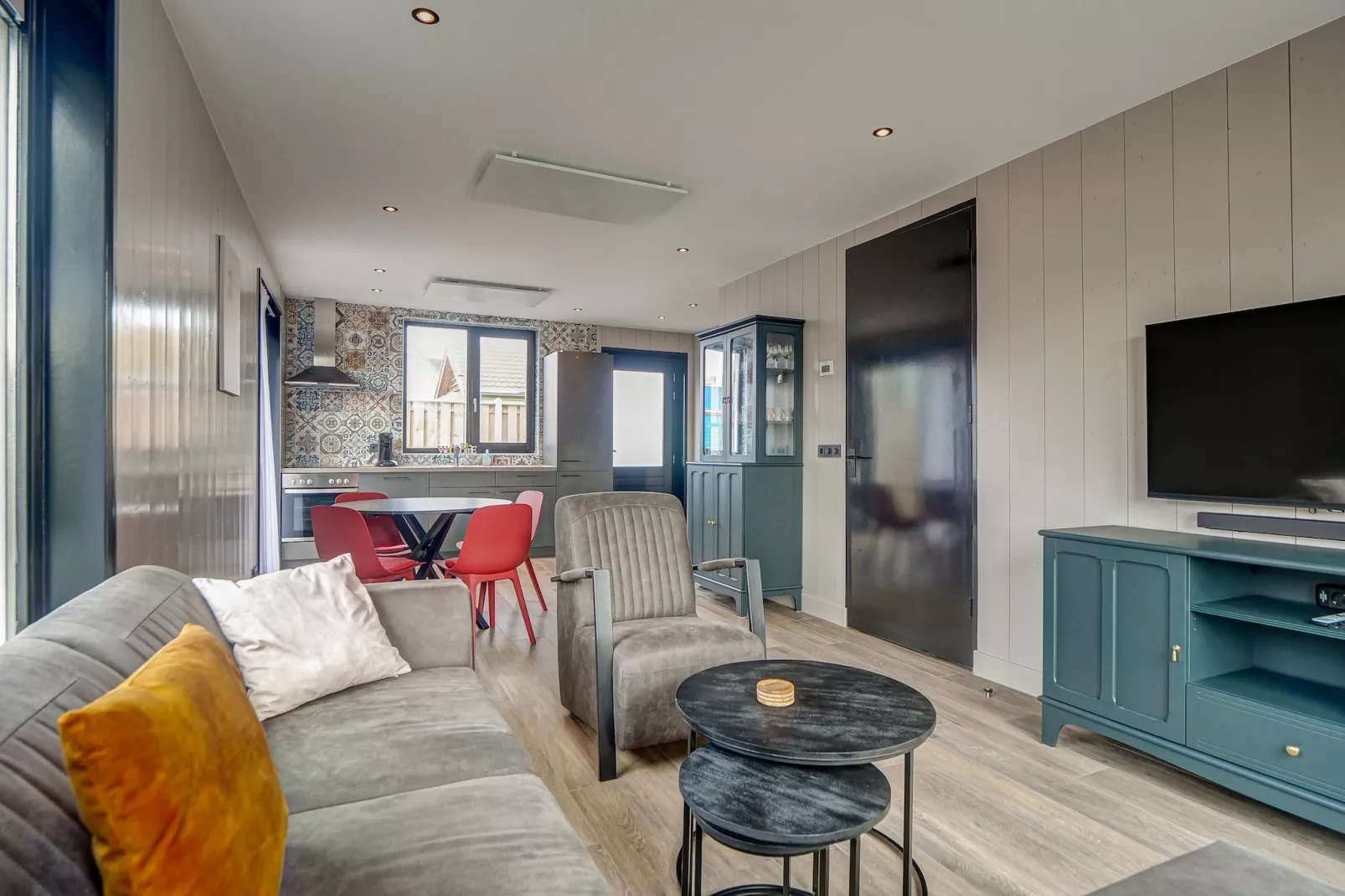 Familiehuis Zee & Zand-Woonkamer