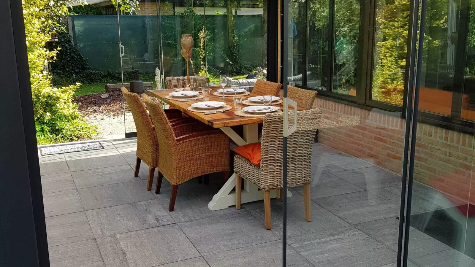 Bungalow Sonnerust - Terrasbalkon