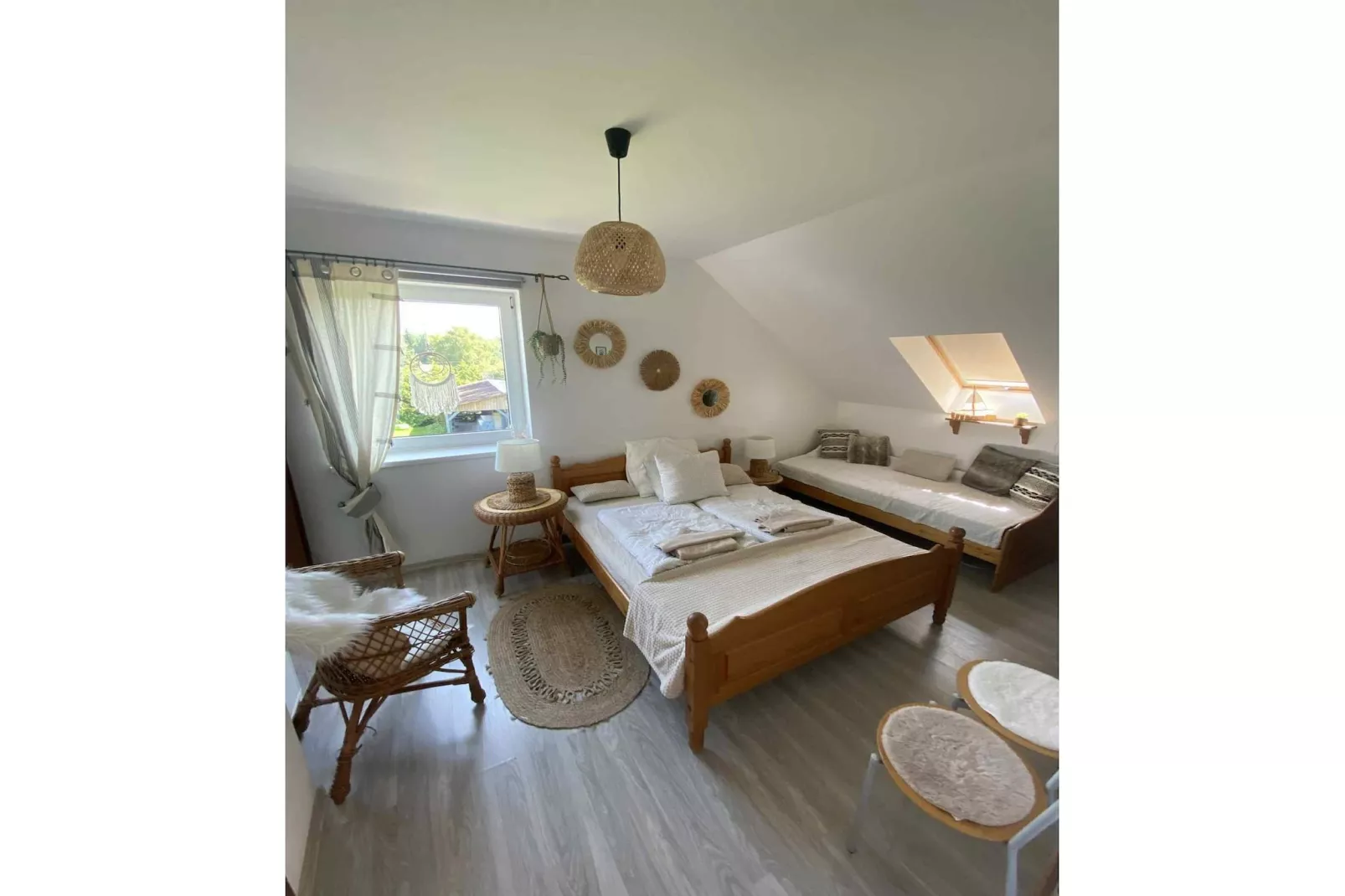 Dom Wypoczynkowy Pawełkowo-Slaapkamer