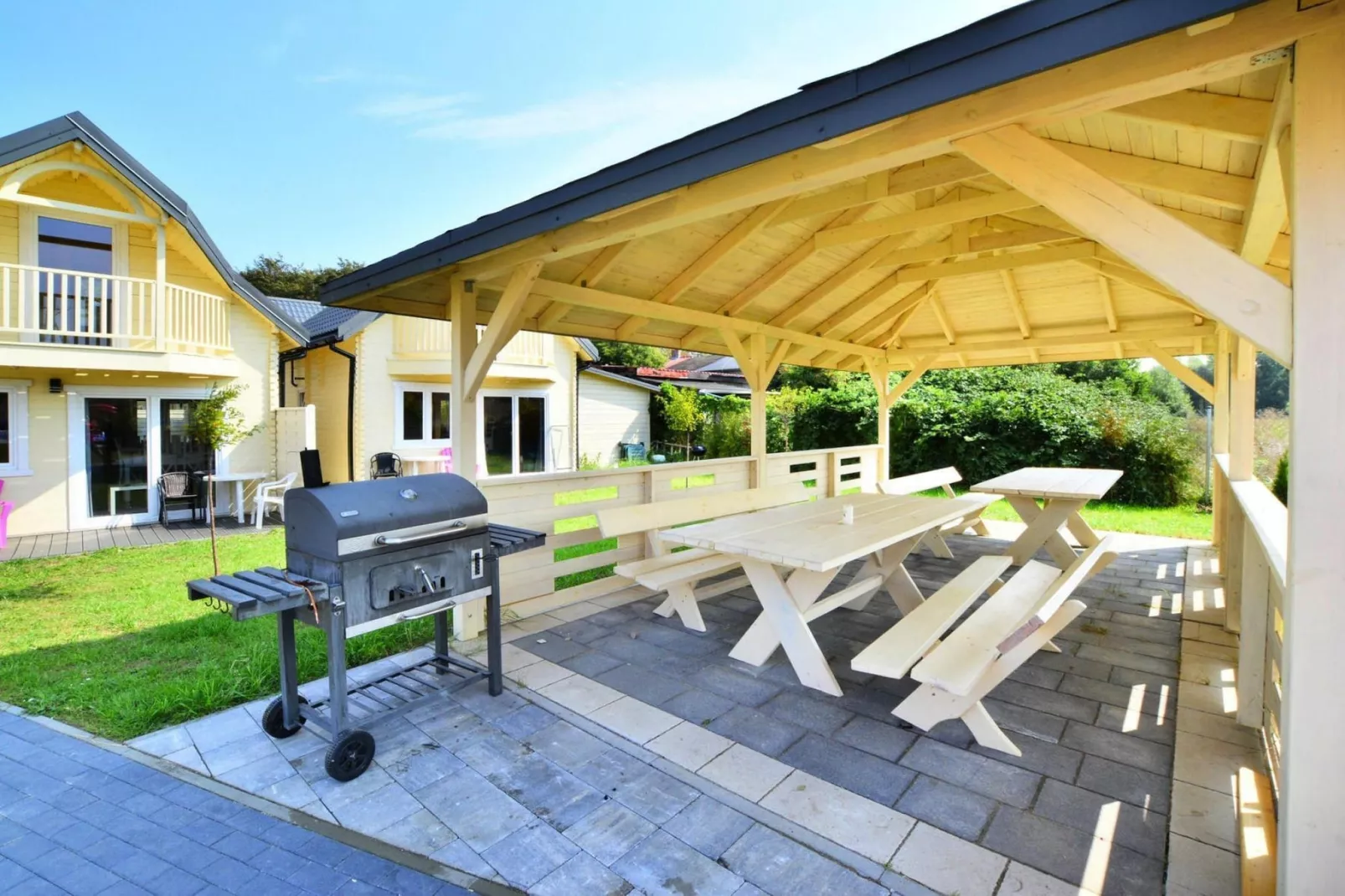 Parterowy domek 4-os Ustronie Morskie - Terras