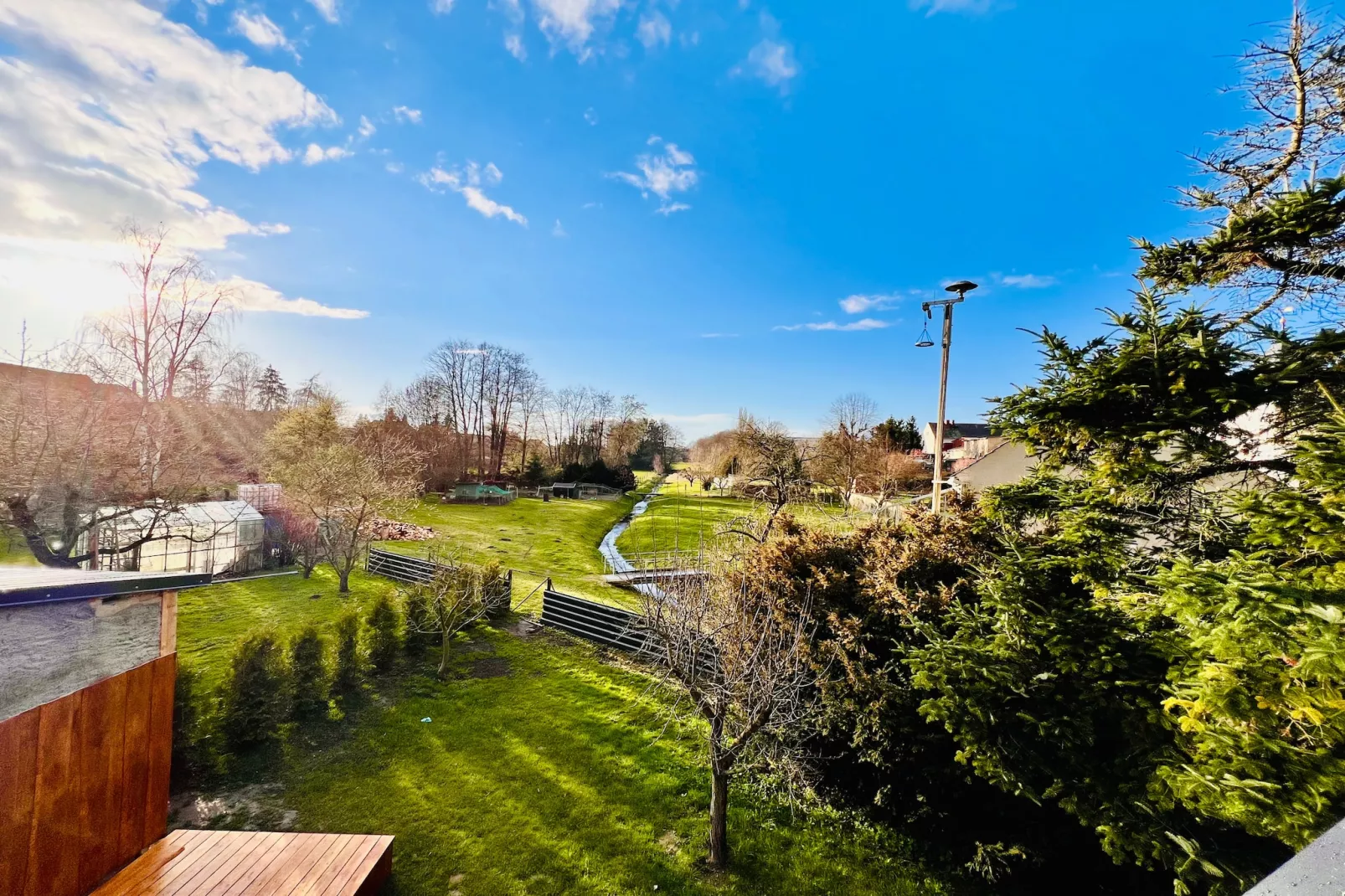Fewo Taubenhaus - Uitzicht zomer