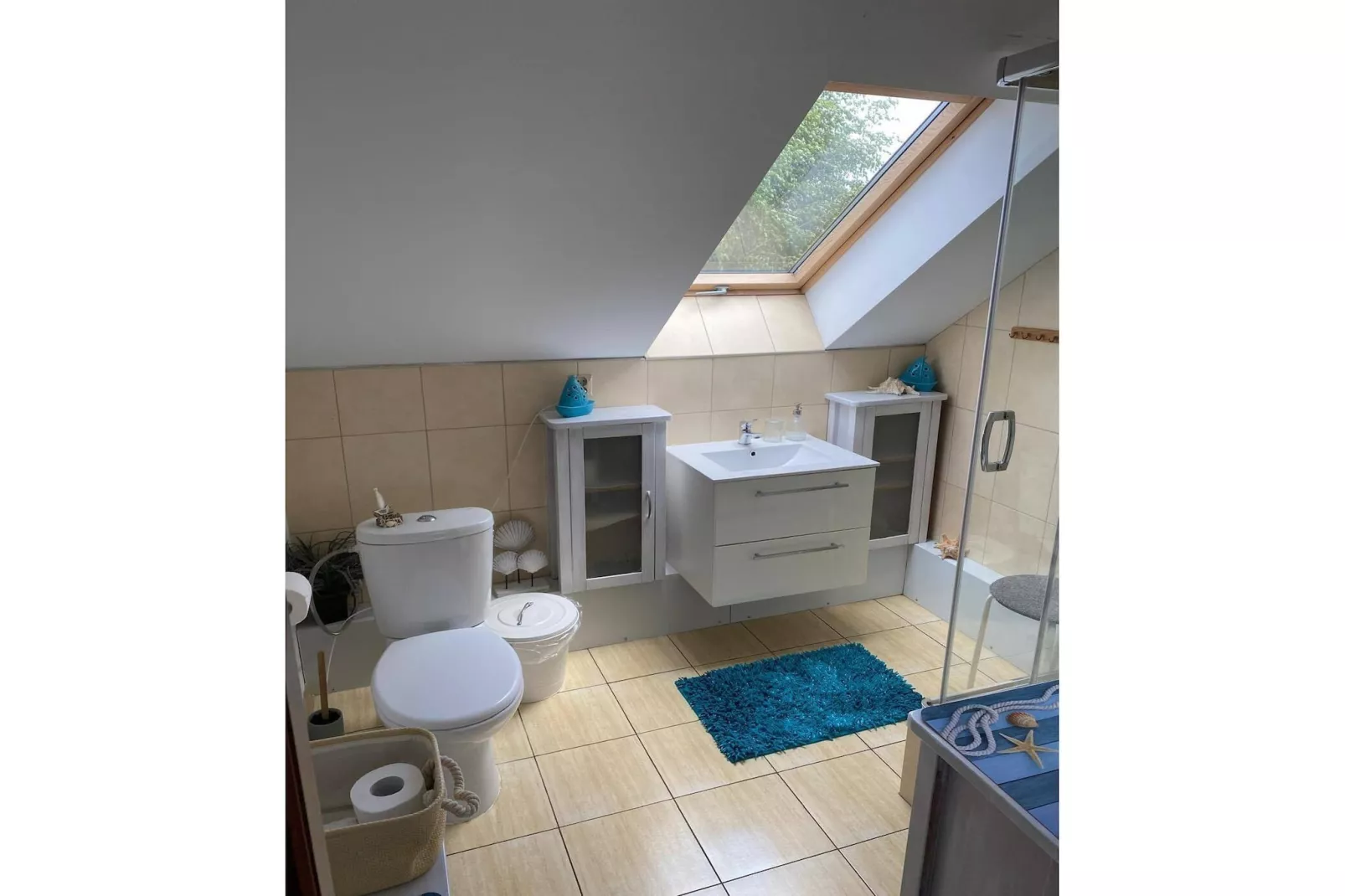 Dom Wypoczynkowy Pawełkowo-Badkamer