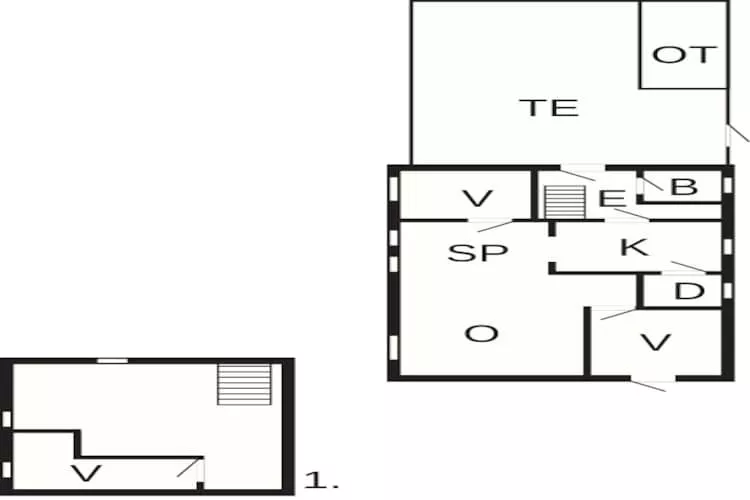 6 persoons vakantie huis in Lemvig-Plattegrond