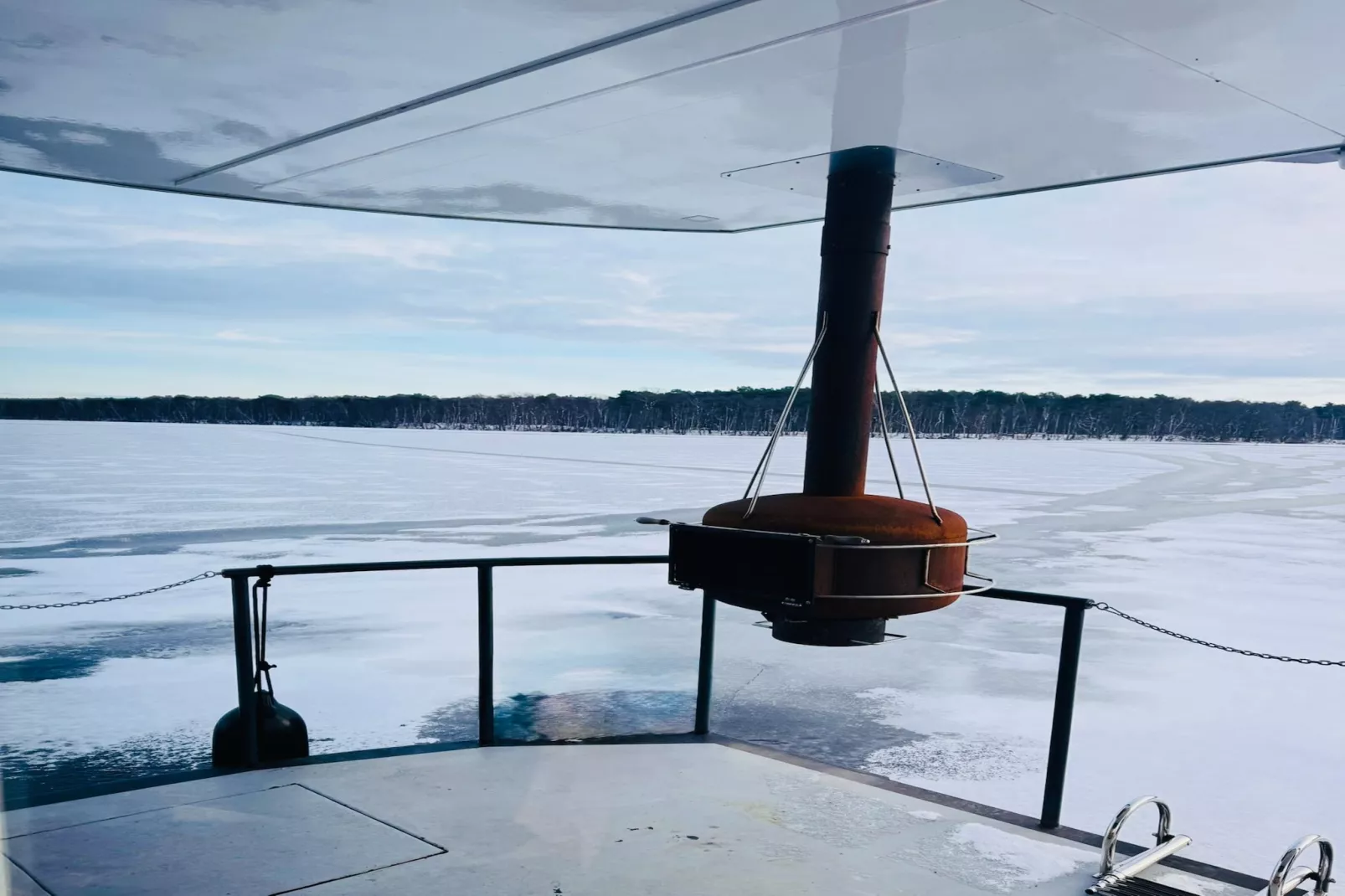 Hausboot Tegel-Uitzicht zomer