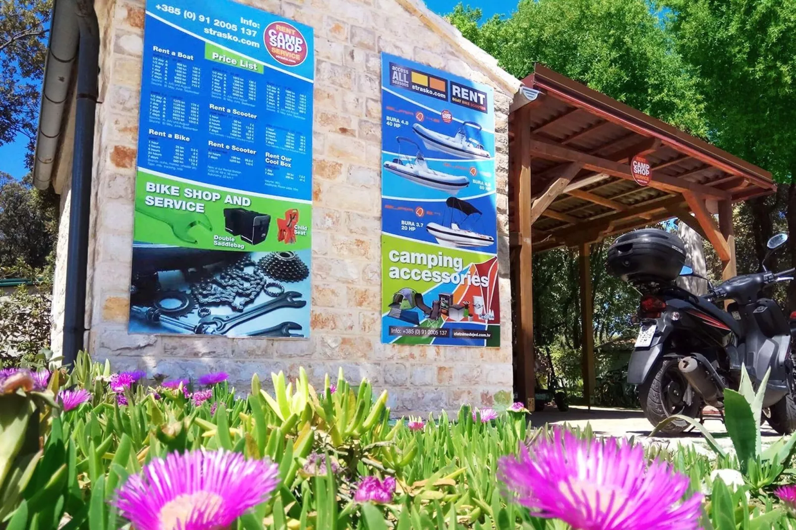 Mobile Homes Strasko Novalja Mediteran Superior mit Pool ca 34 qm für 6 Pers - Gebieden zomer 5km