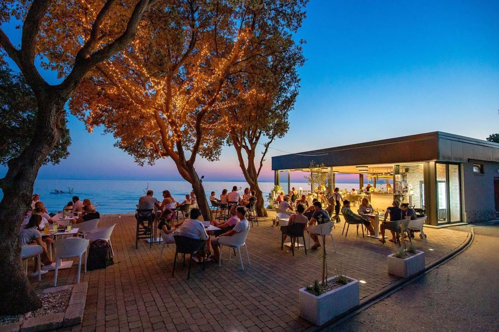 Mobile Homes Strasko Novalja Mediteran Superior mit Pool ca 34 qm für 6 Pers - Gebieden zomer 5km