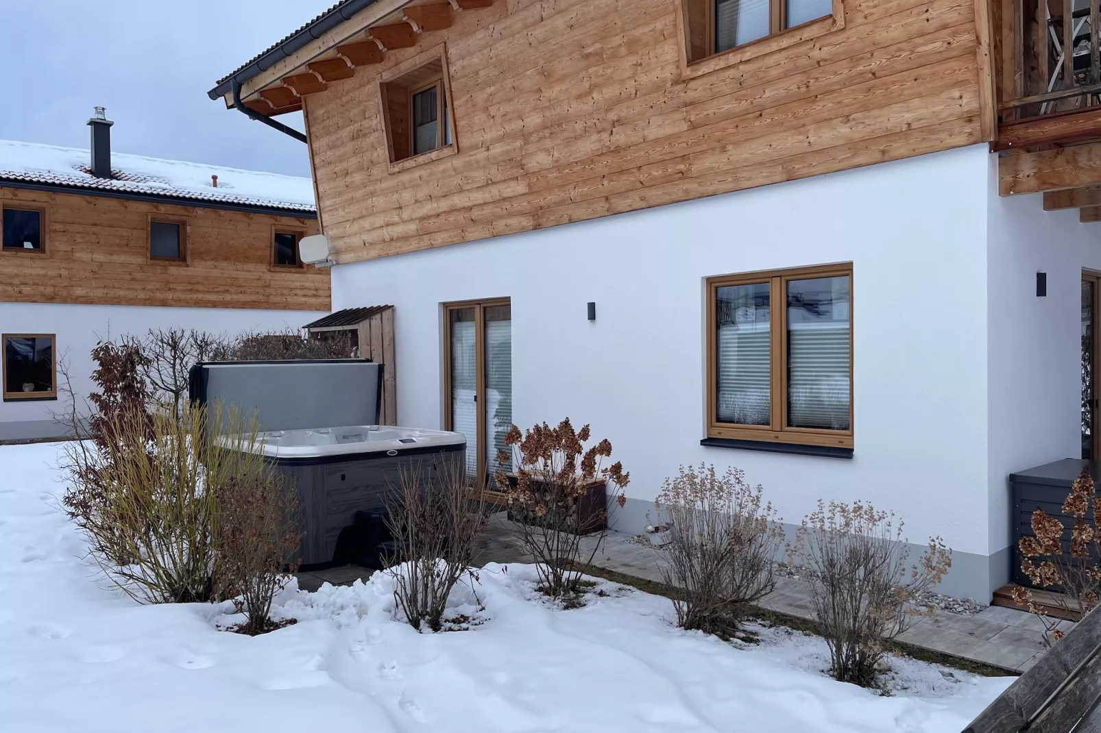 Chalet Falkenstein Inzell - Exterieur winter