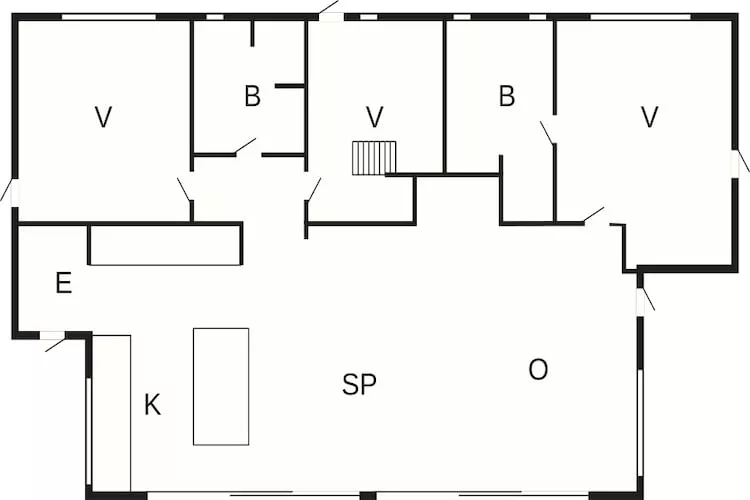 7 persoons vakantie huis in Ålbæk-By Traum - Plattegrond