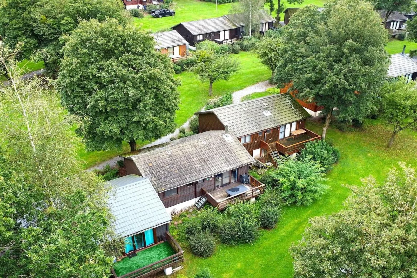 Chalet du temps suspendu-Buitenkant zomer