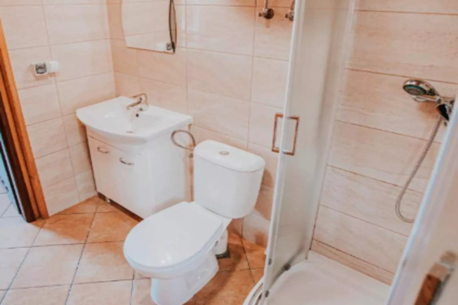 Domki wakacyjne 4-osobowe Ustronie Morskie - Badkamer