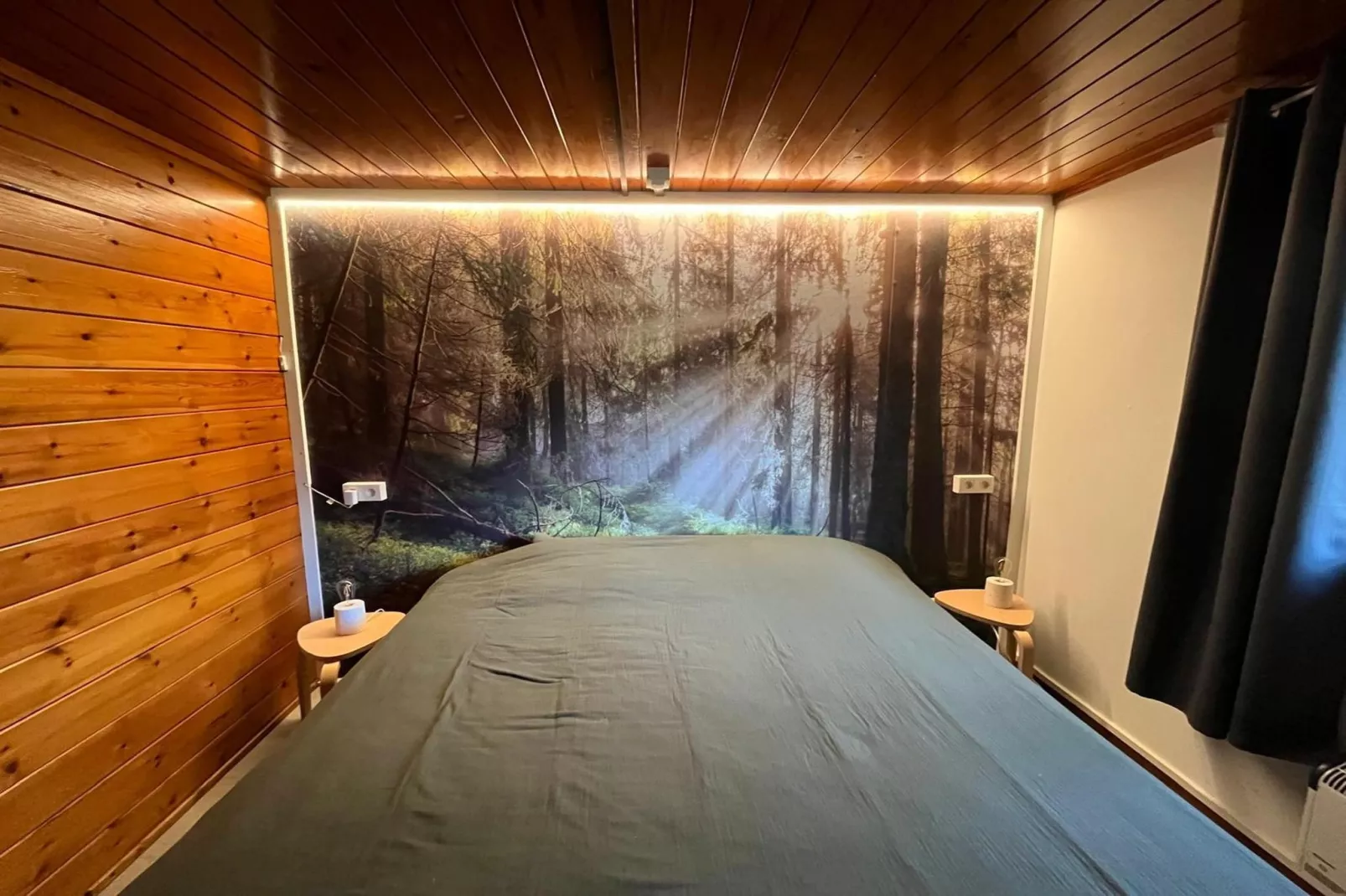 Chalet du temps suspendu-Slaapkamer