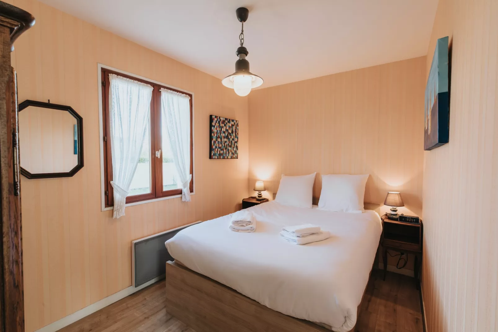 Ferienhaus in Porspoder-Slaapkamer