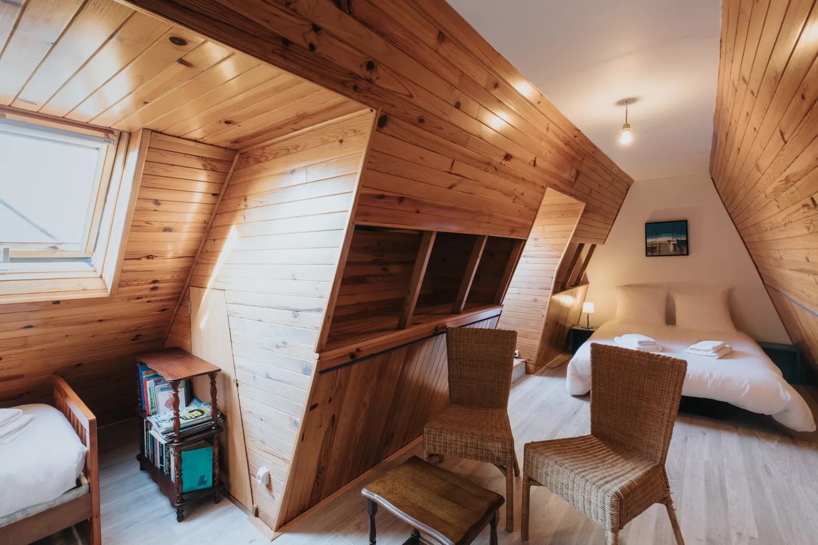 Ferienhaus in Porspoder-Slaapkamer