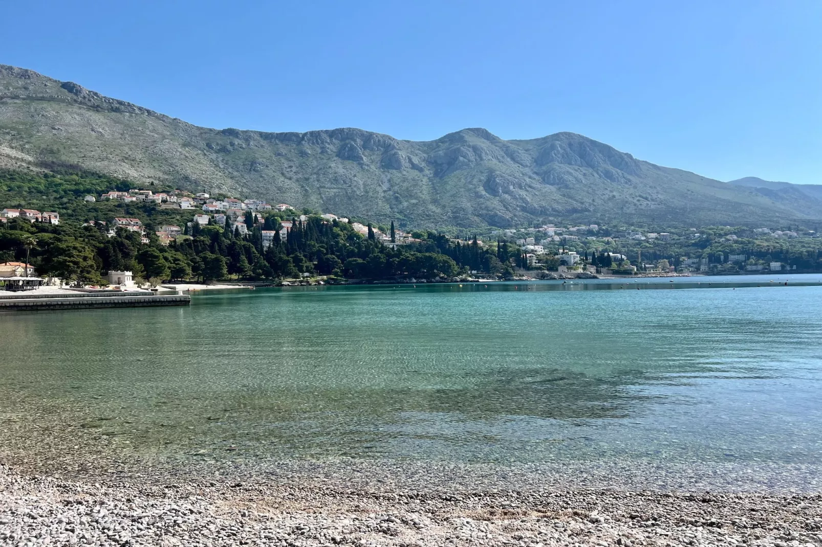 Apartment LaVilla - Two Bedroom Apartment with Balcony and Sea View (Žuti) - Uitzicht