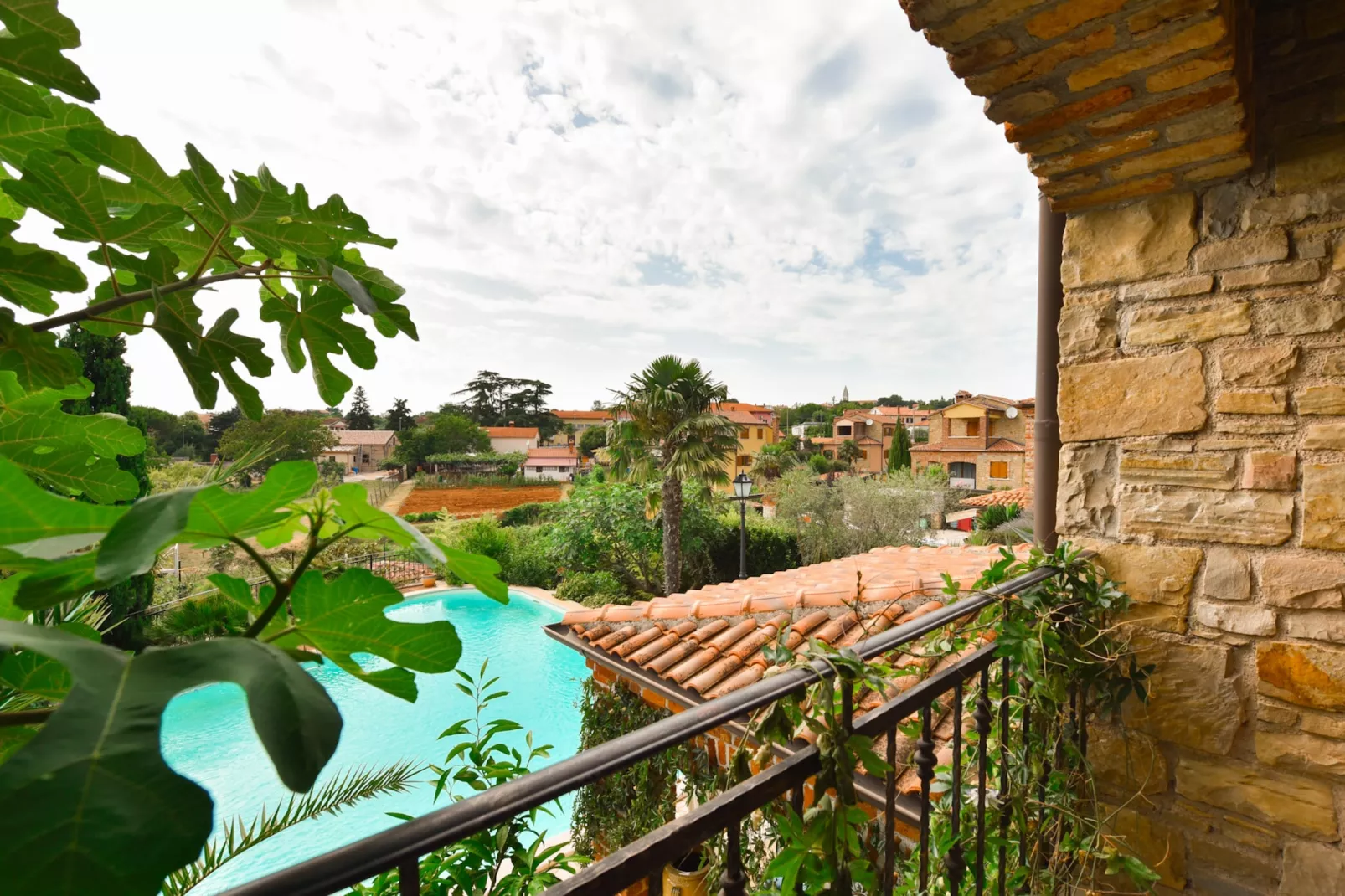 Villa Gloria-Uitzicht zomer