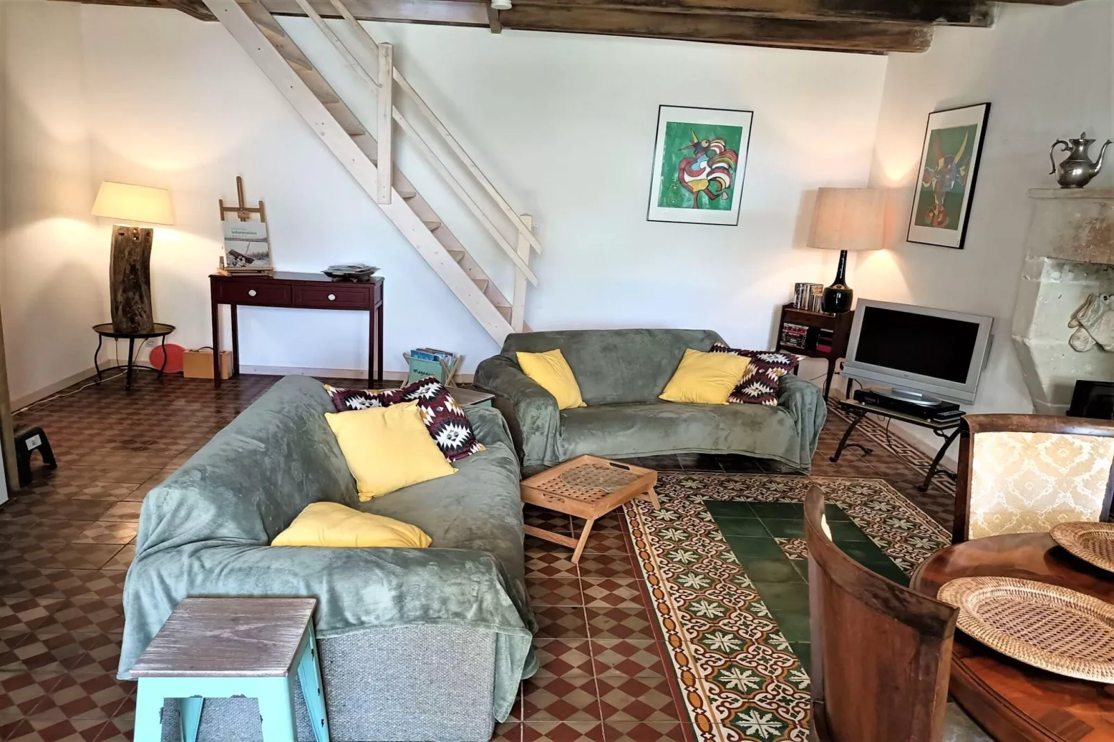 L'Atelier Mosaïque - Woonkamer