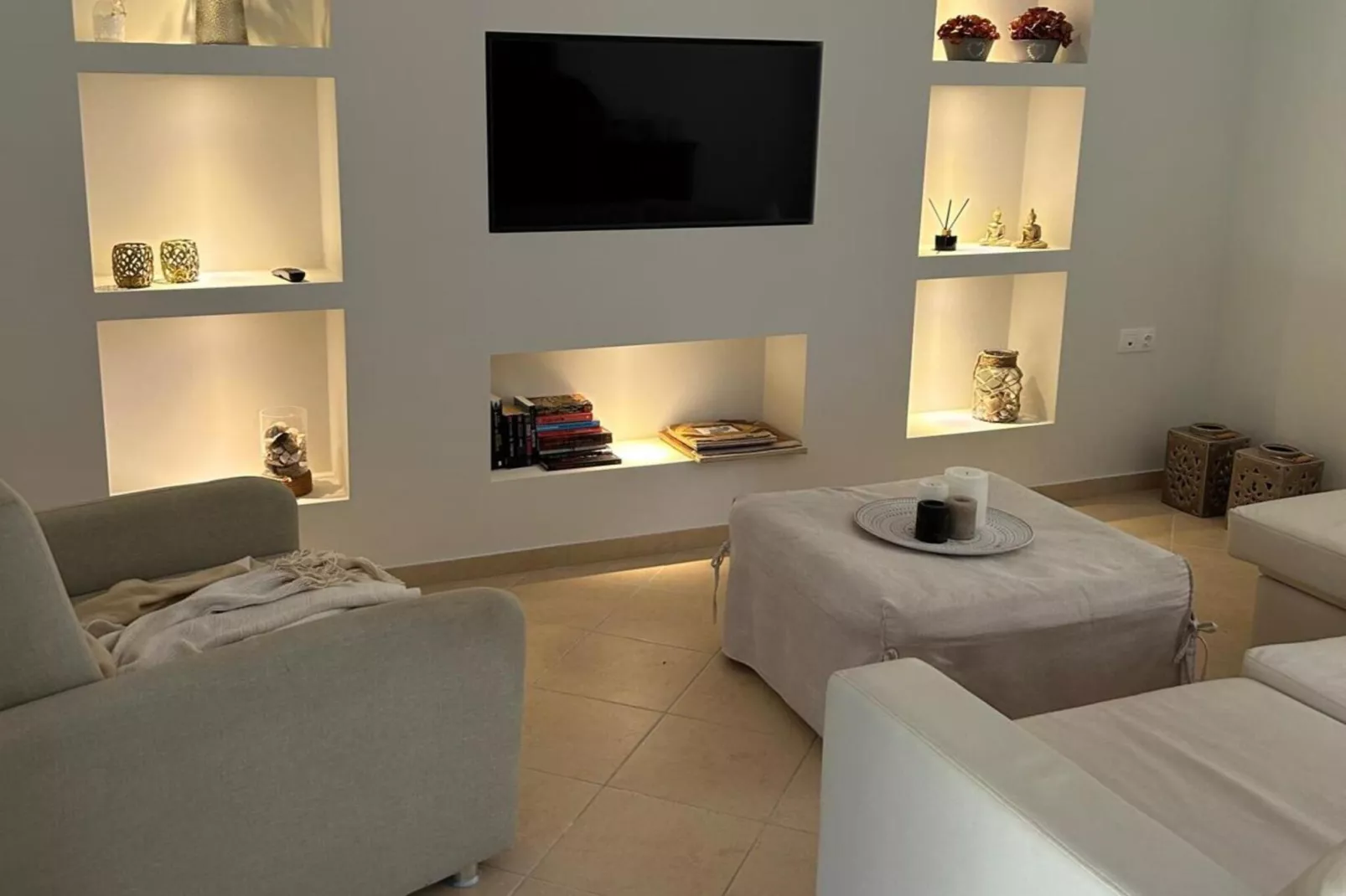 Villa Spirena-Woonkamer