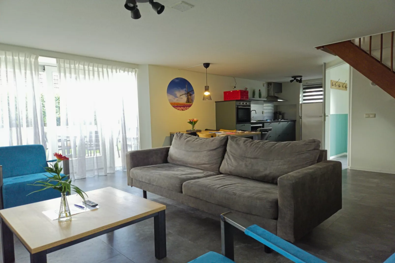 Bungalow 5-persoons-Woonkamer